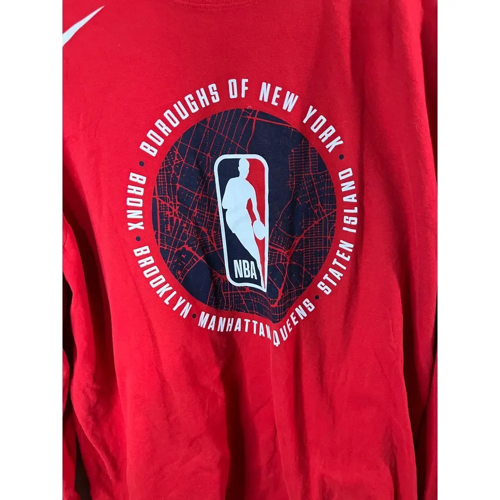 Nike‎ Long Sleeve T-Shirt - New York Five Boroughs - Mens Large